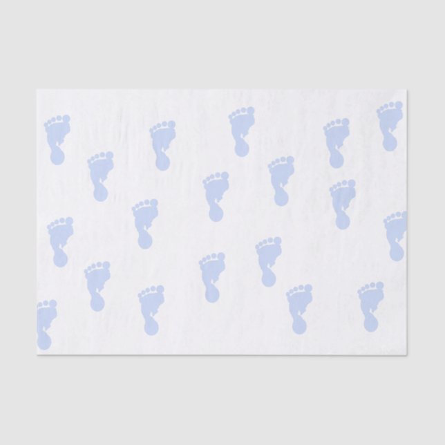 Rosa Seidenpapier der Baby-Abdruck-10lb (Vorderseite)