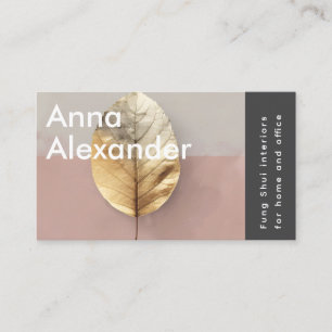 rosa Serenity Design 4 Visitenkarte