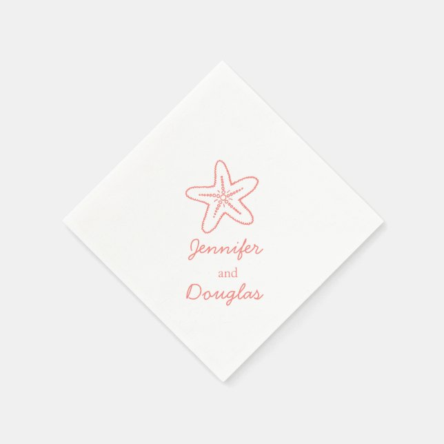 Rosa Serviette (Ecke)