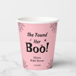 Rosa Sie fand ihr Brautparty zu Halloween Pappbecher