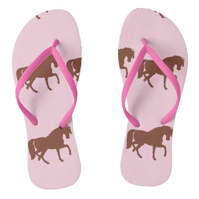 Rosa Silhouette Flip Flops (Fußbett)