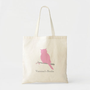 Rosa Silhouette-Tasche Tragetasche