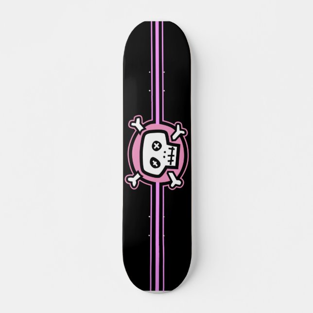Rosa Skateboard (Vorne)