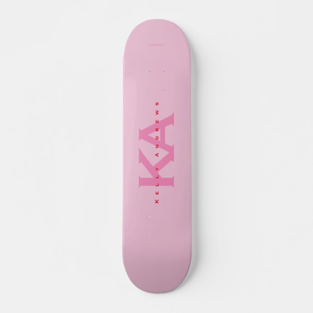 Rosa Skateboard (Vorne)