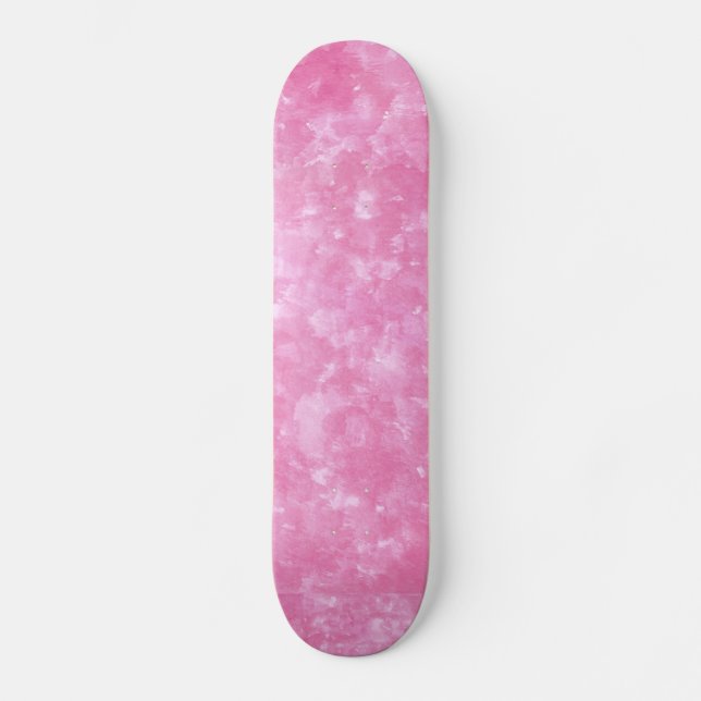 Rosa Skateboardplattform Skateboard (Vorderseite)