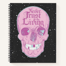 Rosa Skeleton Hardcover SpiralNotebook Notizbuch