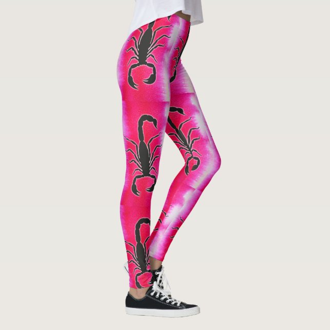 Rosa Skorpio Leggings (Rechts)