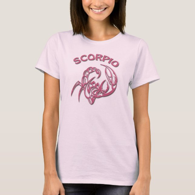 ROSA SKORPION T-Shirt (Vorderseite)
