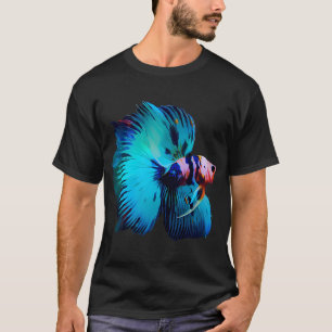 Rosa Skunk Clownfisch T-Shirt