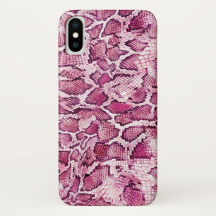 Rosa Snakeskin Case-Mate iPhone Hülle