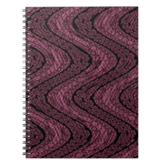 Rosa Snakeskin-Notebook Notizblock