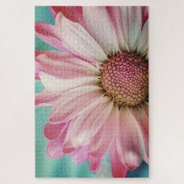 Rosa Sonnenblume Puzzle