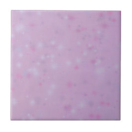 Rosa Sparkle Kleine Keramik Fliese