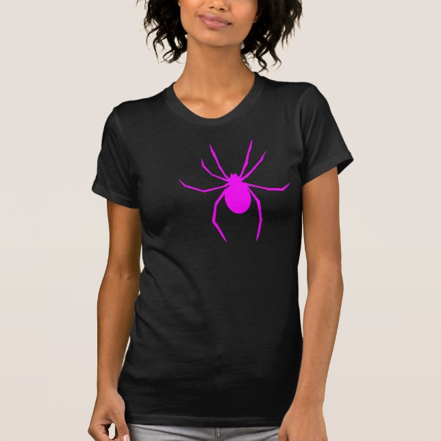 Rosa Spinne T-Shirt (Vorderseite)