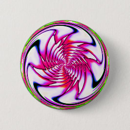 Rosa Spirale Button