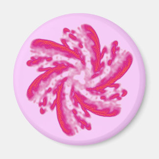 Rosa Spirale Magnet