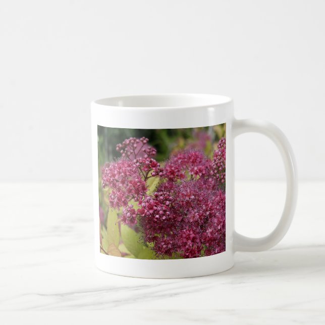 Rosa Spirea Tasse (Rechts)