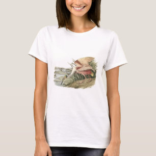 Rosa Spoonbill durch Audubon T-Shirt