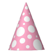 Rosa Spots Party Hats