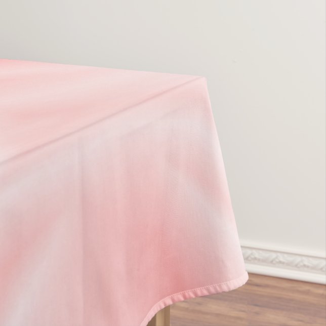 Rosa Spritzen Tischdecke (Beispiel)