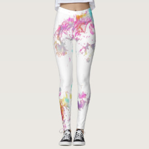 Rosa Spritzer Leggings