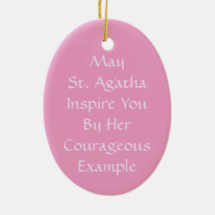 Rosa St. Agatha (M 003) Keramikornament