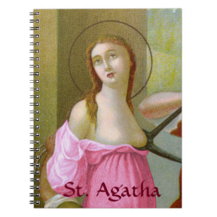 Rosa St. Agatha (M 003) Notizblock