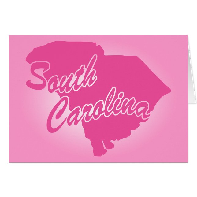 Rosa Staat South Carolina (Vorderseite (Horizontal))