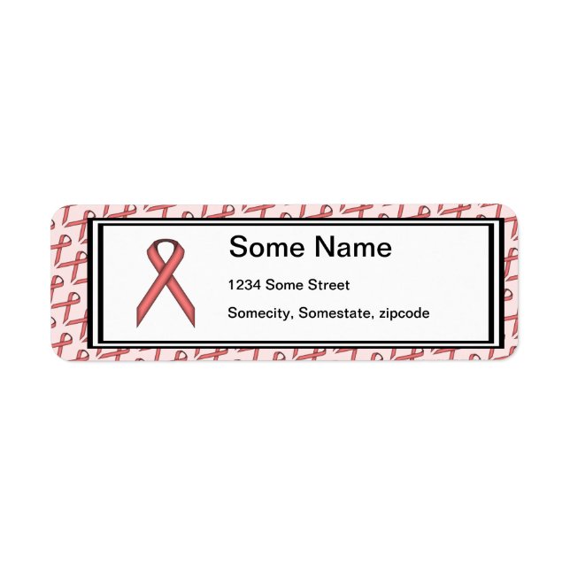 Rosa Standard Ribbon (Vorne)