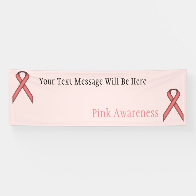 Rosa Standard Ribbon Banner (Horizontal)