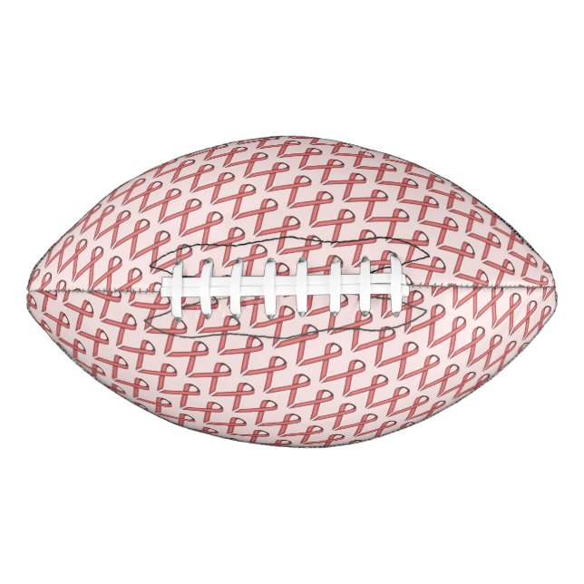 Rosa Standard Ribbon Football (Vorderseite)