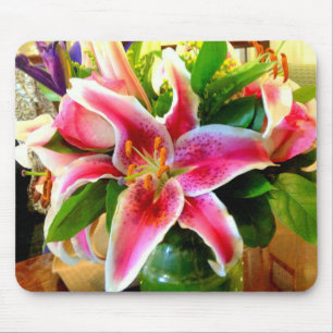 Rosa Stargazer lila mousaepad Mousepad