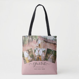 Rosa Staubrosa Hochzeitsfoto-Geschenk für Frischve
