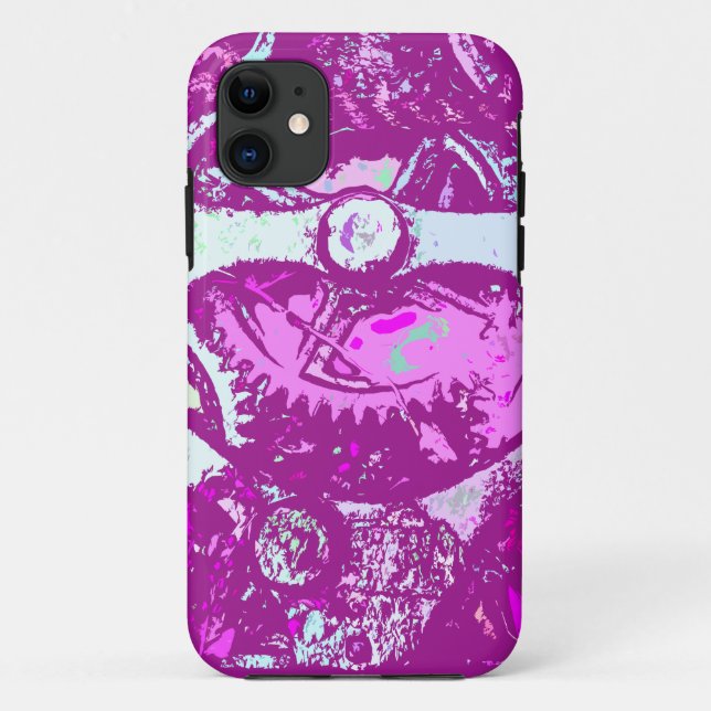 rosa Steampe Case-Mate iPhone Hülle (Rückseite)