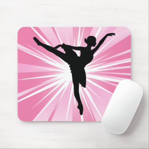 Rosa Stern-Ballerina Mousepad