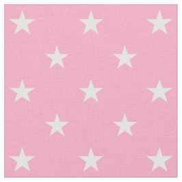 rosa Sterne Stoff