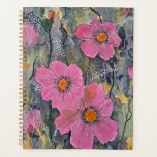 Rosa Sträußchen Notizbuch Planer