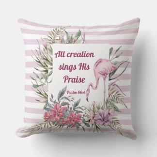 Rosa Streifen Alle Schöpfungsart Inspiration Pillo Kissen