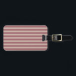 Rosa Streifen Gepäckanhänger<br><div class="desc">Rosa Streifen</div>