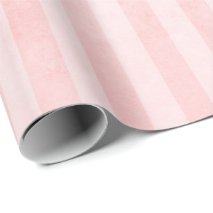Rosa Streifen Geschenkpapier