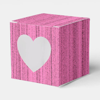 Rosa Streifen Geschenkschachtel
