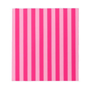 Rosa Streifen Hintergrund Notizblock
