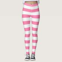 Rosa Streifen Leggings