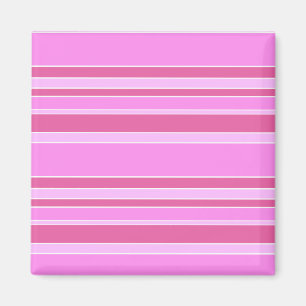 Rosa Streifen Magnet