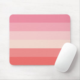 Rosa Streifen Mousepad