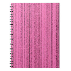 Rosa Streifen Notizblock