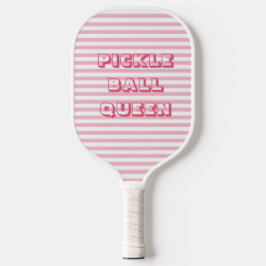 Rosa Streifen | Pickle Ball Queen Pickleball Schläger