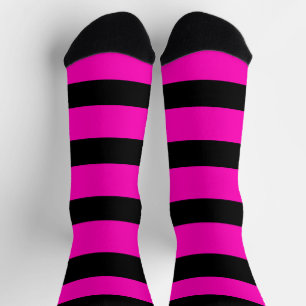 Rosa Streifen Socken
