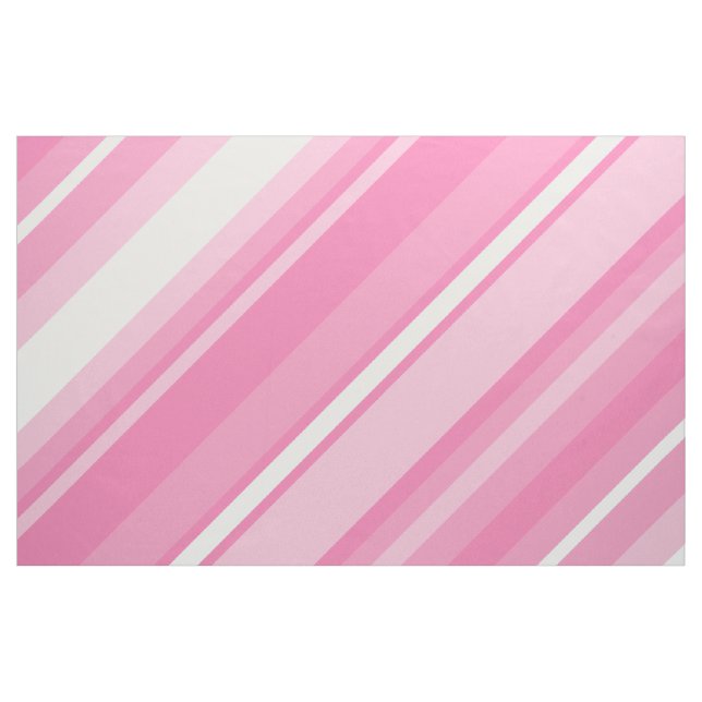 Rosa Streifen Stoff (Fat Quarter (45,7 x 55,9 cm))