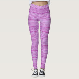Rosa Streifen textiler Leggings